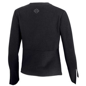 Harley-Davidson Women's Asymmetrical Hem Knit Sweater